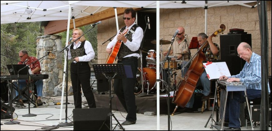 Full country band in Big Bear