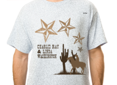 T-Shirt, Charlie Ray, Linda Washington